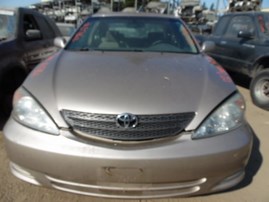 2002 TOYOTA CAMRY LE BEIGE 2.4L  AT Z17862